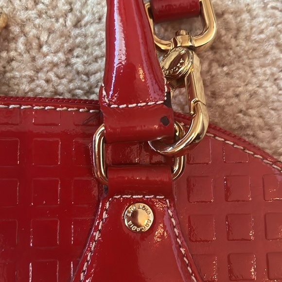 Arcadia Patent Leather Dome Purse - Picture 13 of 13